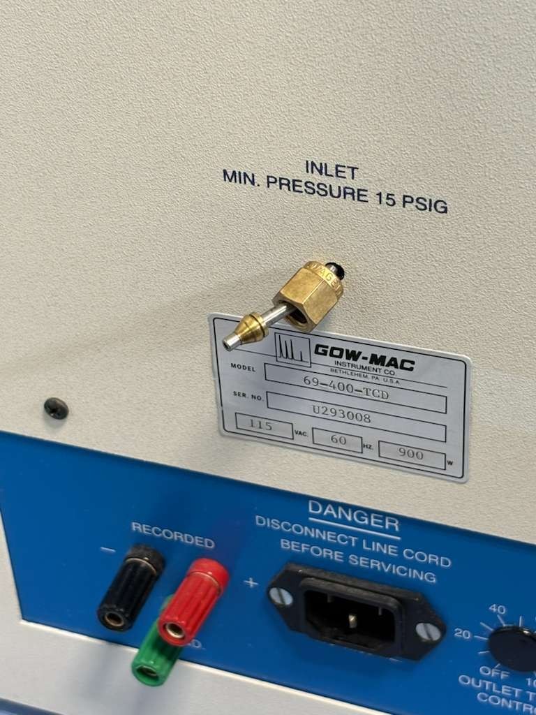 QTY 4 Gow-Mac Gas Chromatograph Thermal Conductivity Detector Series 400 G/C