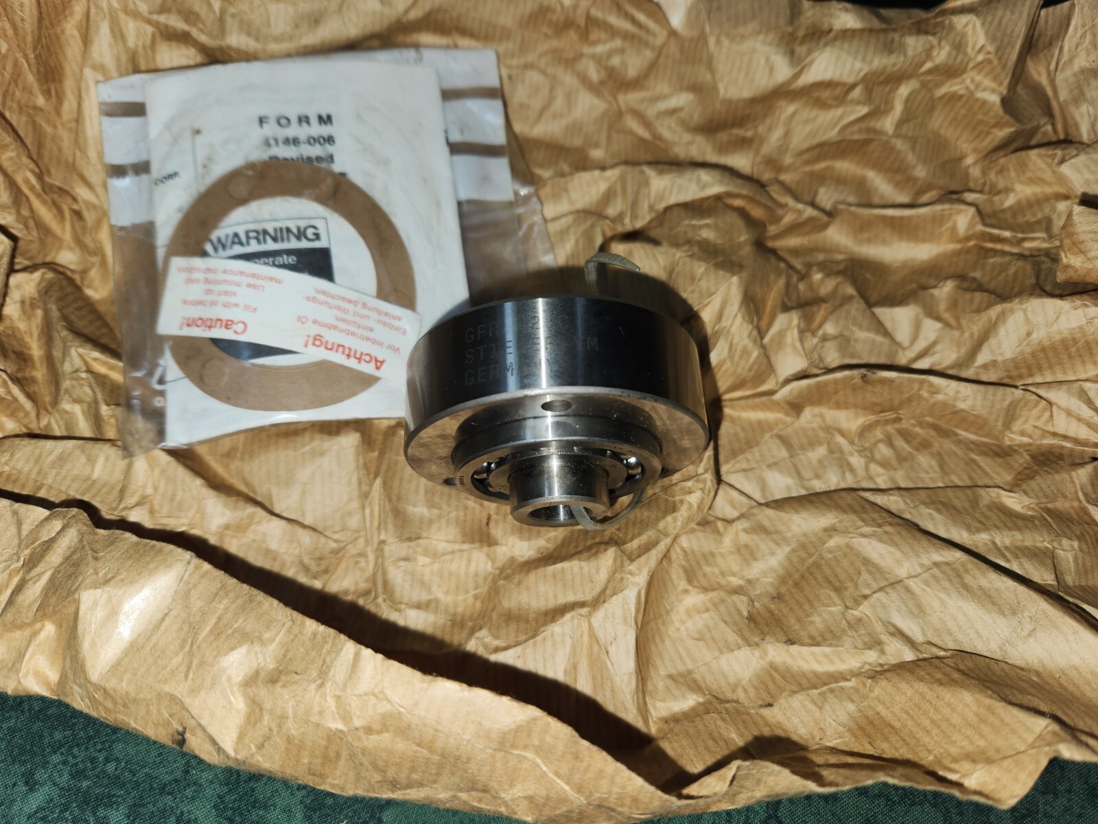 Stieber Formspraq Overrunning Clutch GFR12 12mm Bore – 41 ft./lbs. (29955-A12)