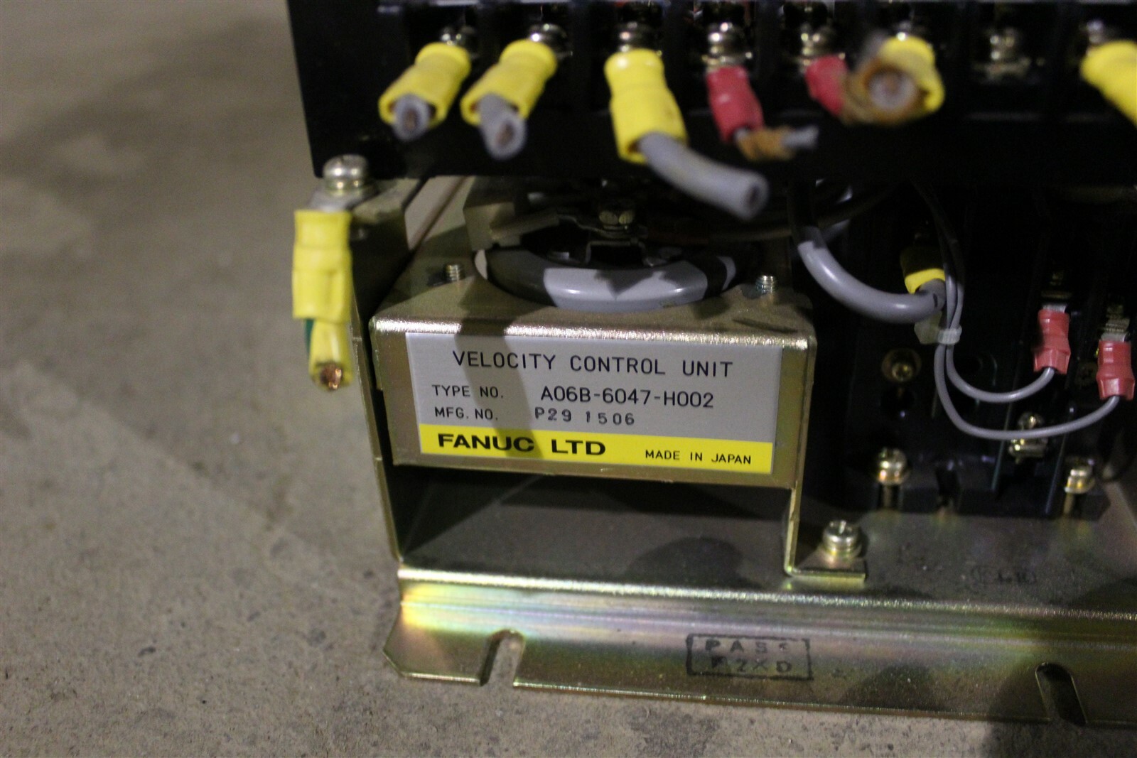 Fanuc A06B-6047-H002 Velocity Control Unit *FREE SHIPPING*