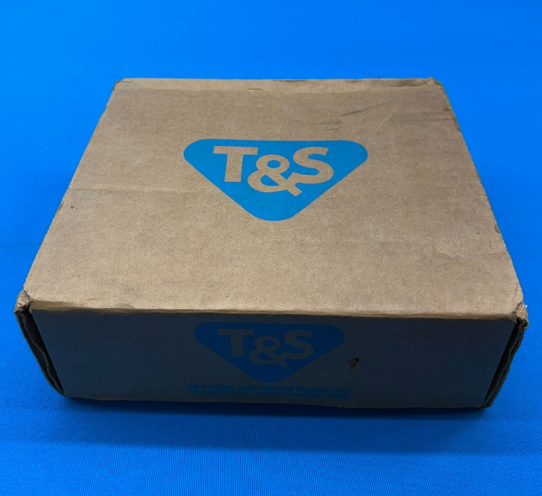 T&S Brass and Bronze B-1027 Concealed Straight Loose Key Stop Valve Assembly