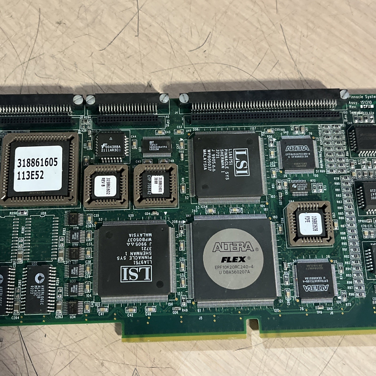 PINNACLE SYSTEMS MODULE 151310-BRKT REV A