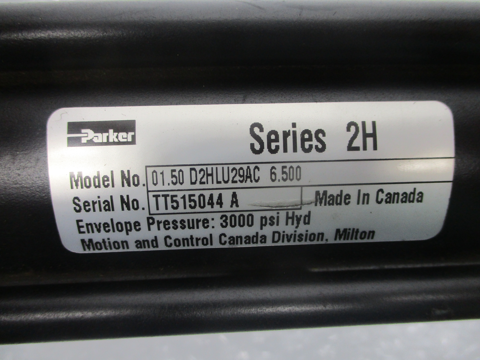 PARKER 01.50 D2HLU29AC 6.500 CYLINDER UNMP
