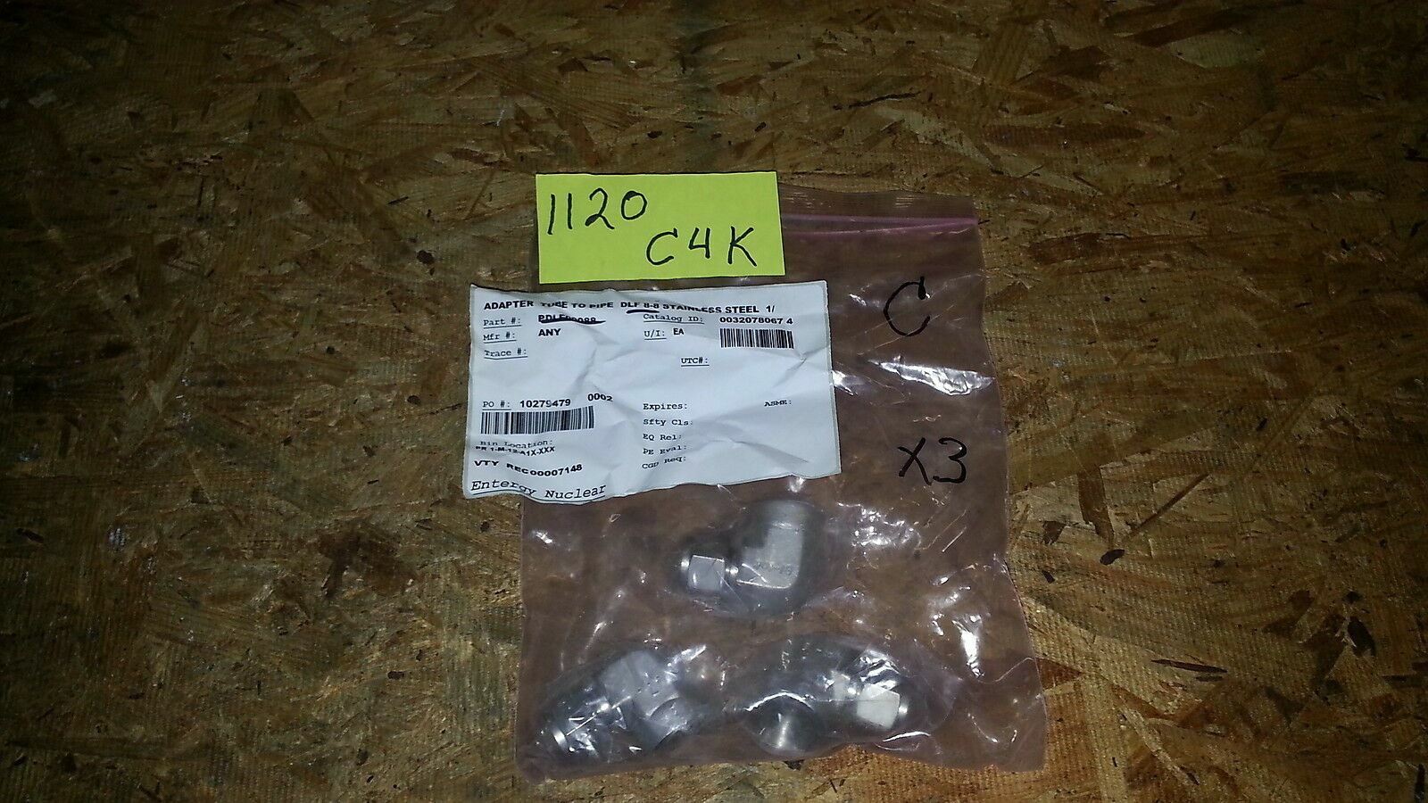 BI-Lok DLF-8-8-SS Female NPT Elbow 1/2 in Tube x 1/2 in NPT 316 Stainless Steel