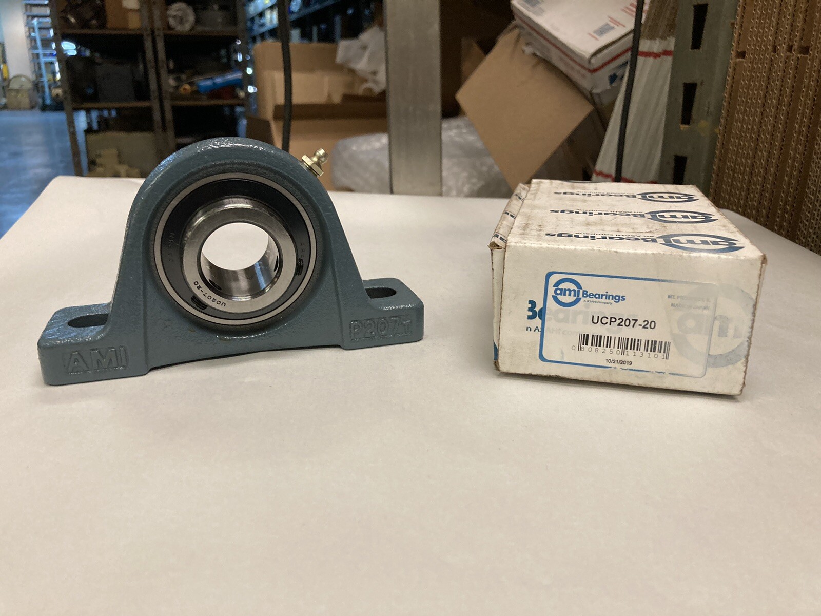 Ami Bearings,UCP207-20,2 Bolt 1 1/4″ Bore Pillow Block Bearing