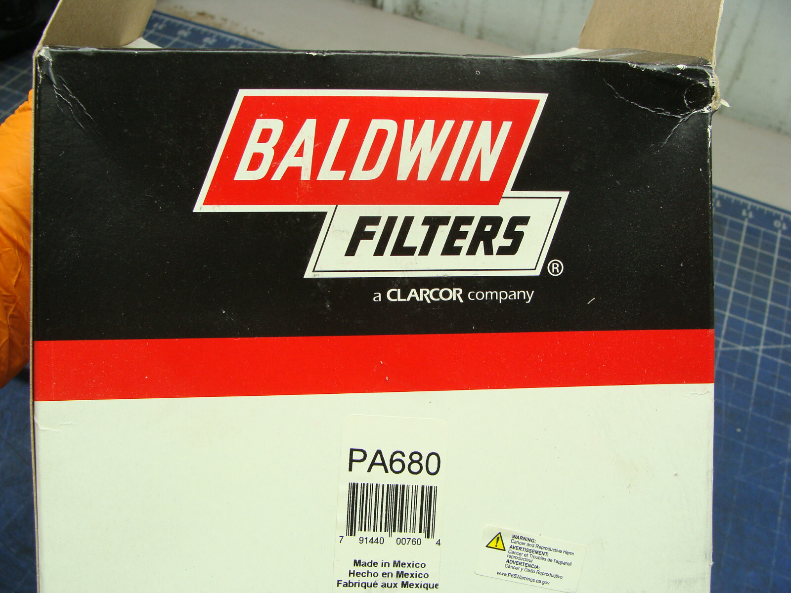 LOT OF 3 BALDWIN CABIN AIR FILTERS PA680 REPLACES NAPA 3901 WIX 42275 FRAM CA137