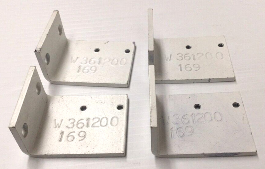 Comau Type W361200169 Angle Bracket 1-9/16″ X 2″ W/1″ Base Length (Pack OF 4)