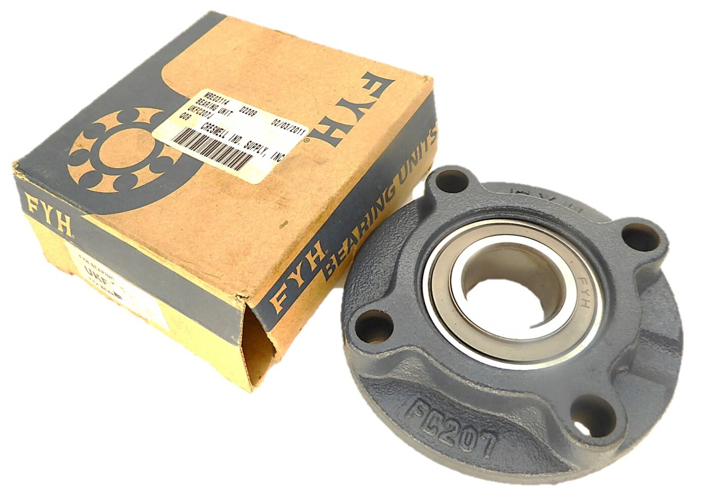 FYH UKFC207J 35mm FC207 4 Bolt MBE03114 NEW IN BOX