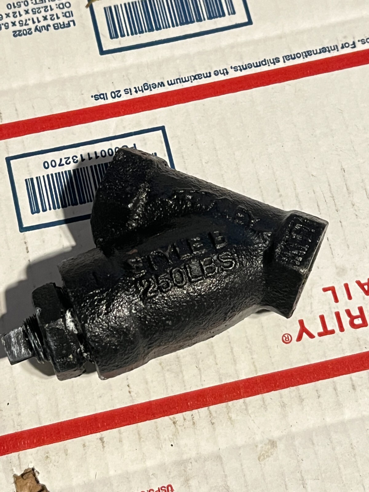 keckley style b 250lbs nos surplus no packaging 3/4″