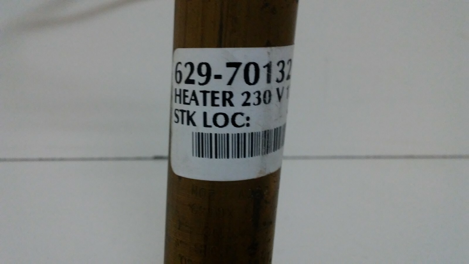 NEW OLD STOCK! INDUSTRIAL ENGINEERING 120W 230V HEATER 4312-XG369 629-70132