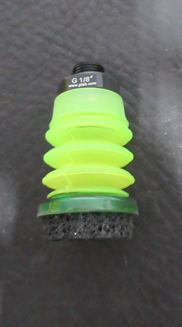 Piab G.FLI25S.B3.S1.G18M.01 PIGRIP Suction Cup Foam S-25MM 3B G1/8M
