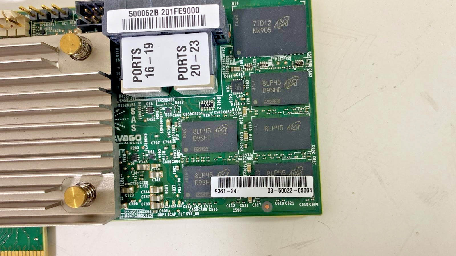 ✅ AVAGO TECHNOLOGIES SAS 9361-24I / 03-50022-05004 CONTROLLER