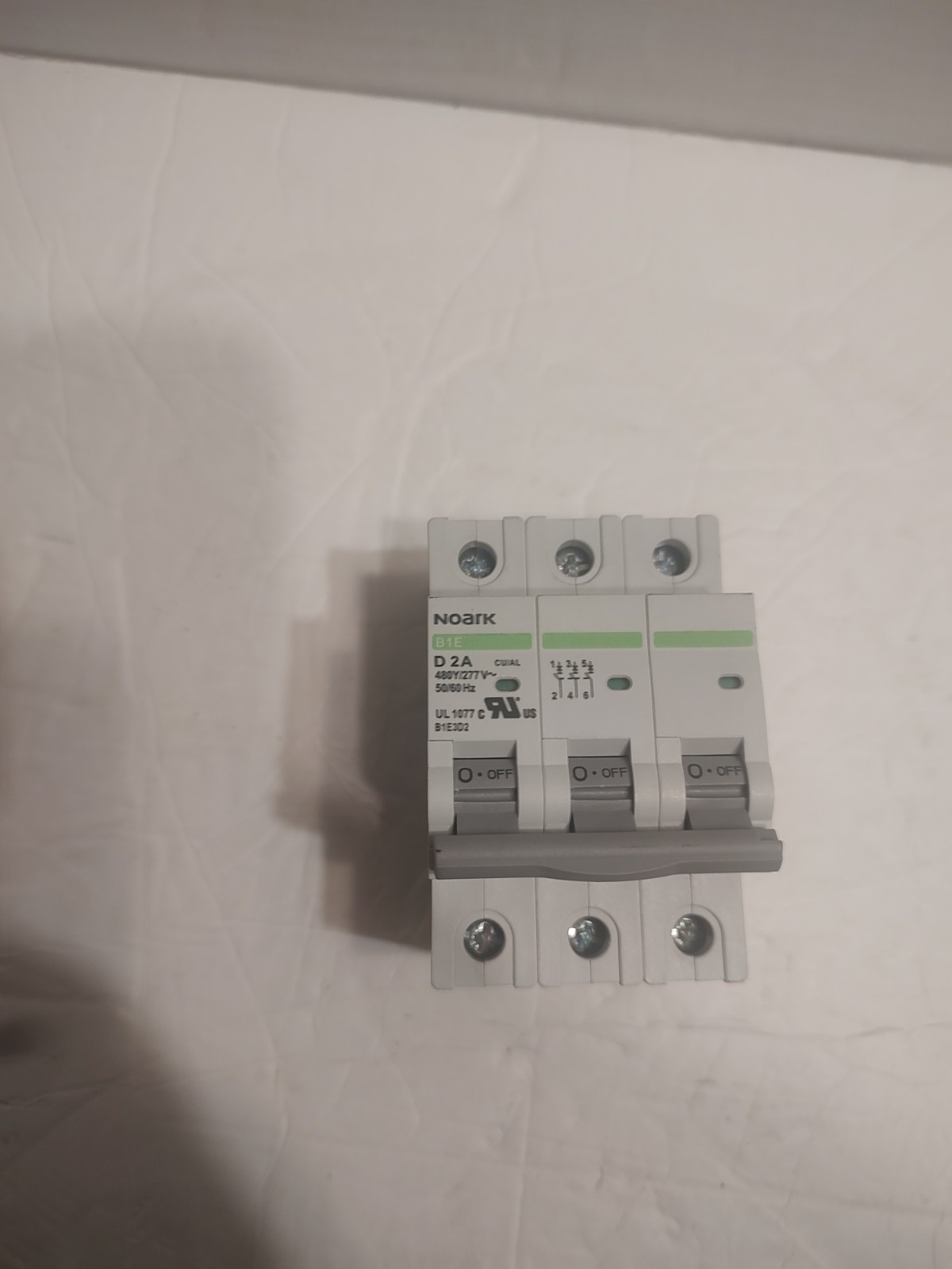 New Noark Supplementary Protectors, B1E3D2 480Y/277V 50/60Hz UL 1077 C AED2
