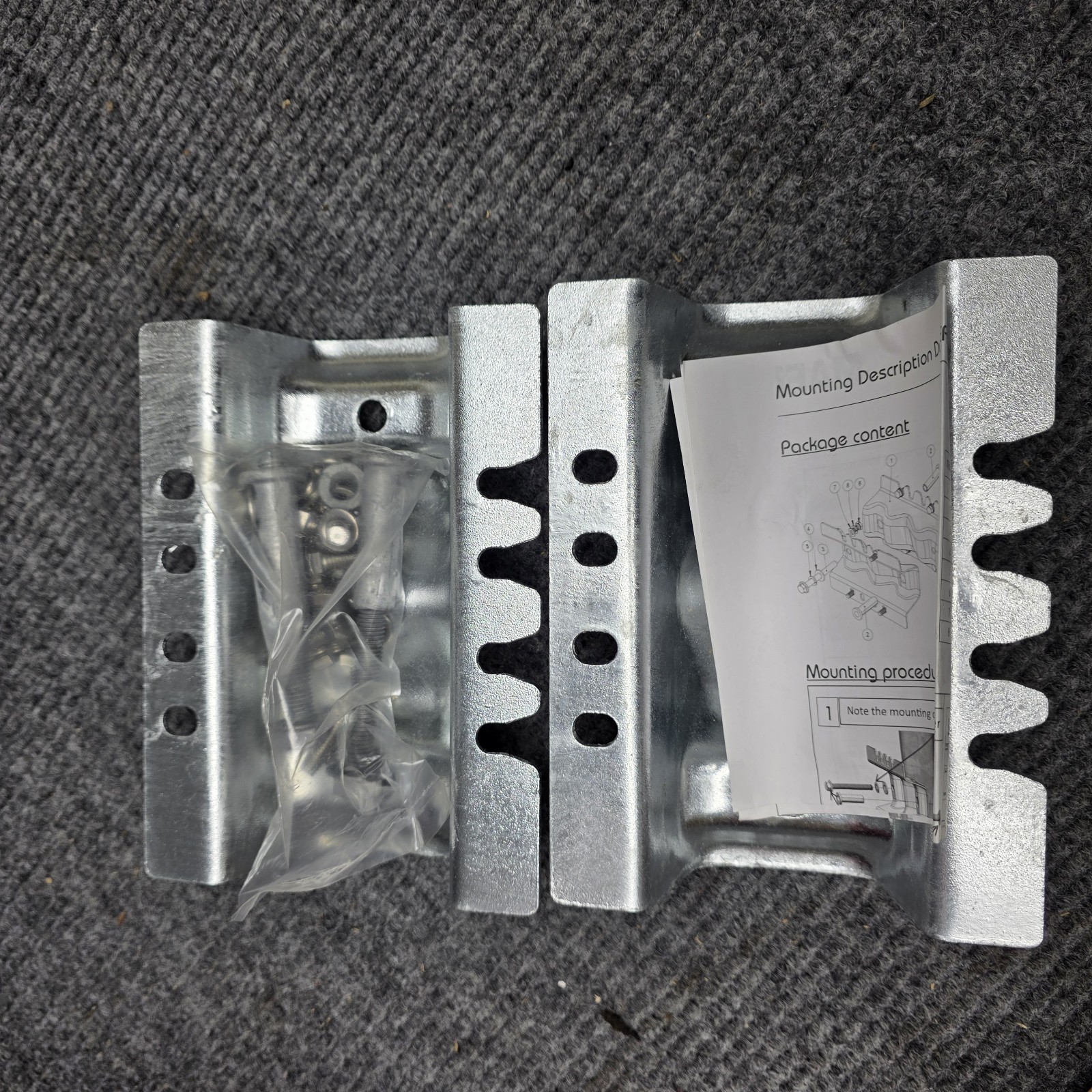 Ericsson Dual ERS Bracket. PN: 6025. & SXK1091973/2