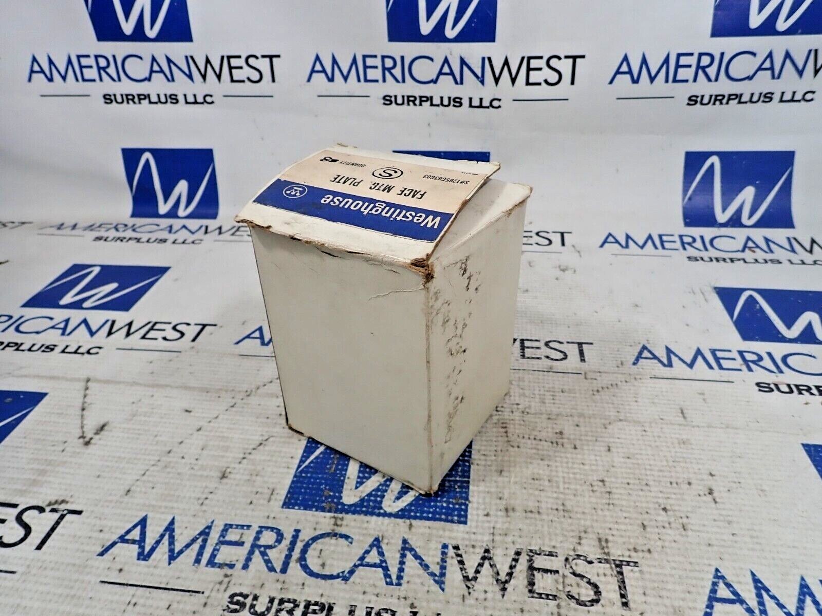 Westinghouse 1265C83G03 Face MTG Plate Quantity 8 in Box