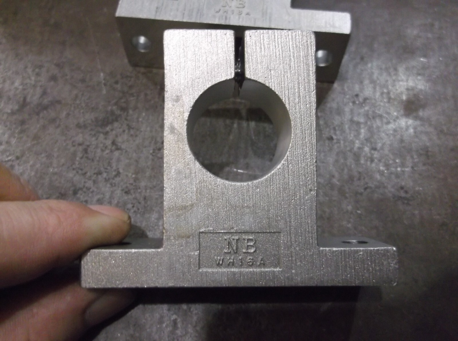 LOT OF 2 NIB PBC LINEAR NSB16 LINEAR SHAFT SUPPORT BLOCK (208-1)
