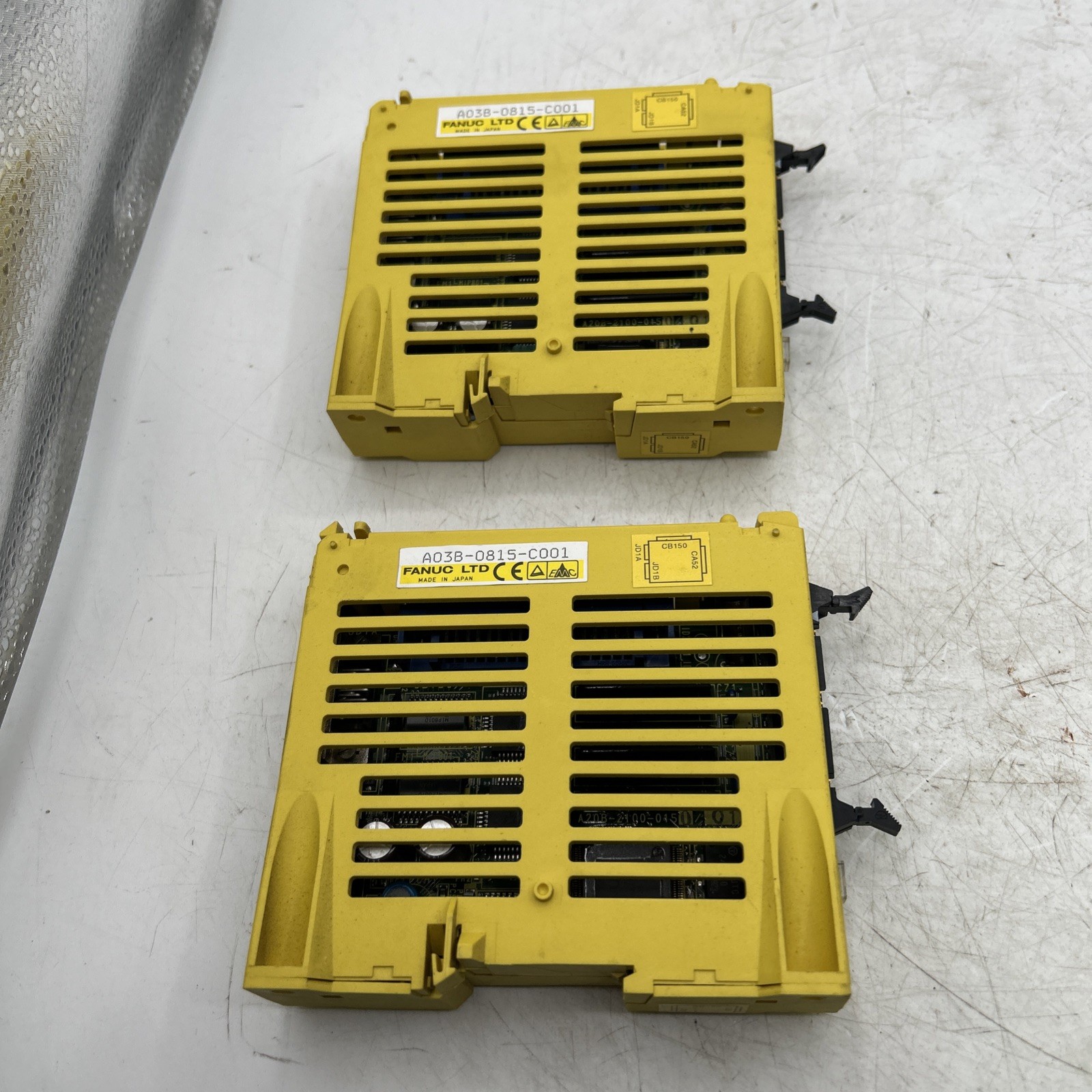 Lot Of 2 FANUC A03B-0815-C001 I/O EXPANSION MODULe See Pics 30 Day Warranty