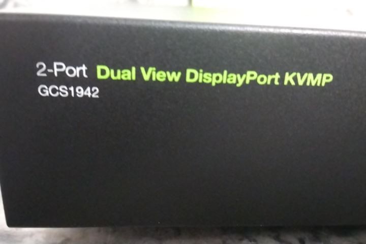 IOGear GCS1942NC 2-Port 4K Dual View DisplayPort KVMP with USB 3.0 and Audio