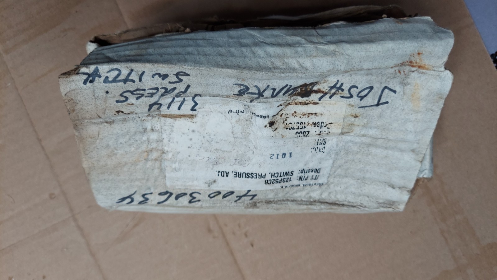 New ITT Neo-Dyn 123P52C6 Adjustable Pressure Switch