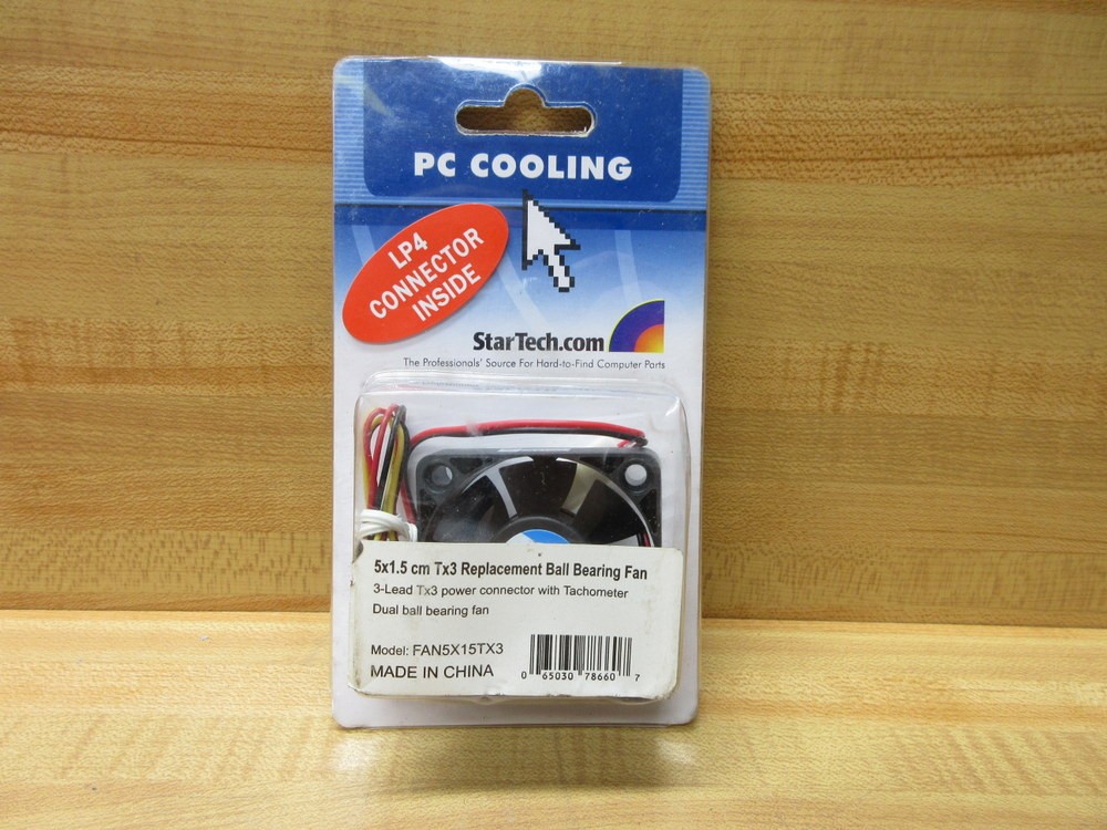 Star Tech FAN5X15TX3 PC Cooling Fan