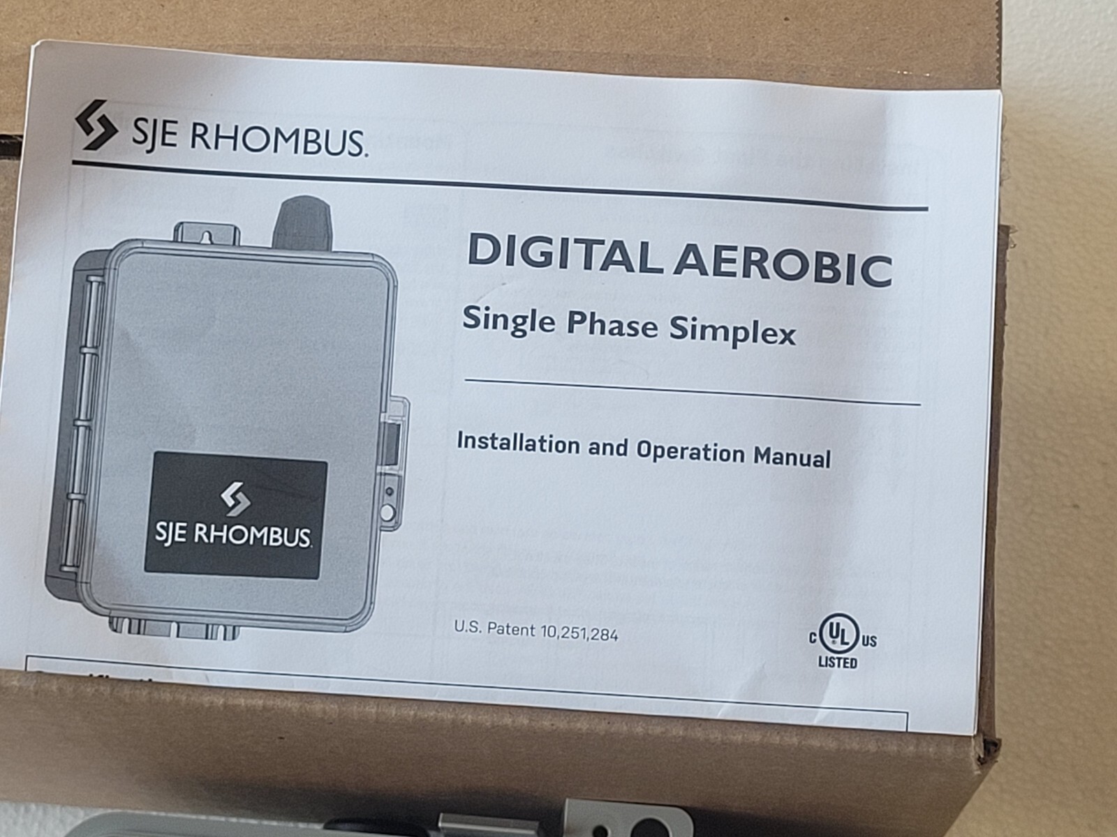 SJE Rhombus Fuji Clean USA Digital Aerobic Control Panel