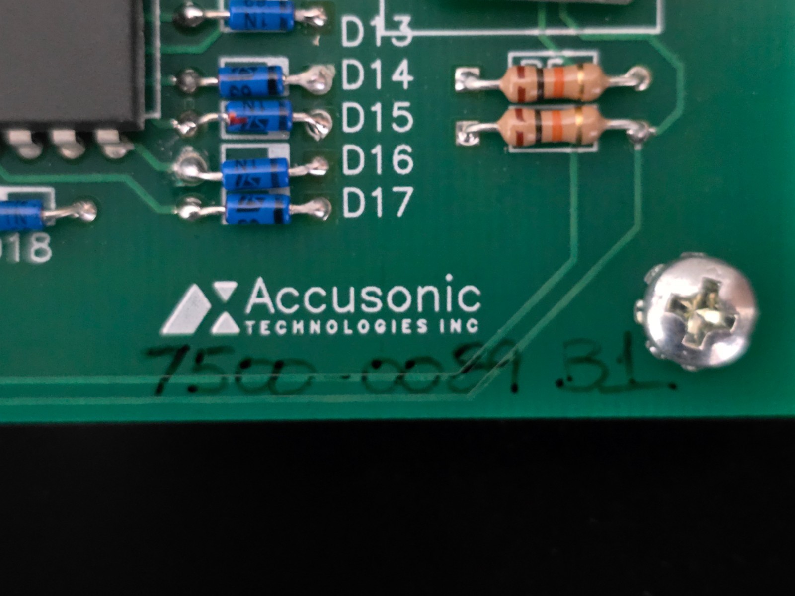 ORE Accusonic/Accusonic Flowmeter 7500 Display Panel w/7500 RB 0089 Pre-Owned #1