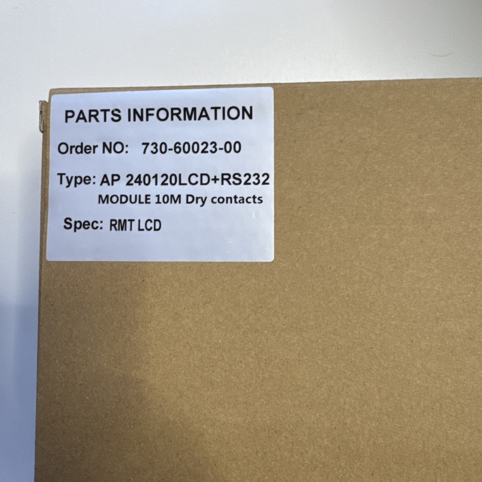 612-00199-02 Pure Sine Wave Inverter Charger Remote Control Module LCD Display