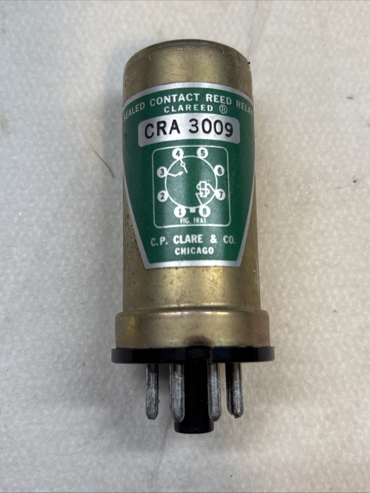 C.P. Clare & CRA 3009 Sealed Contact Reed Relay Clareed CRA3009