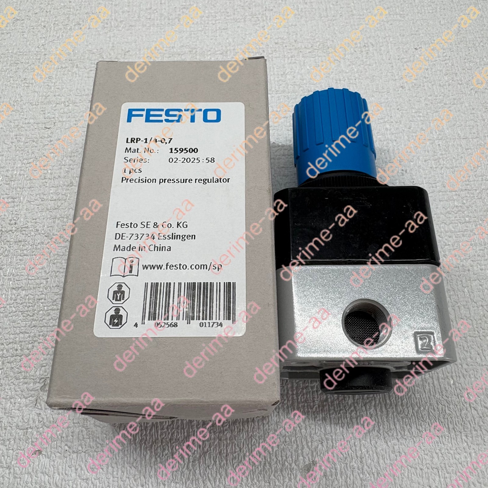 Festo LRP-1/4-0.7 159500 LRP-1/4-0,7 Pressure reducing valve#1pcs new in box