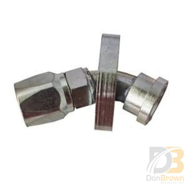 Ftg, 45 degrees, #16 Bock Flange Connection x #16 Hose, Reusable 313698