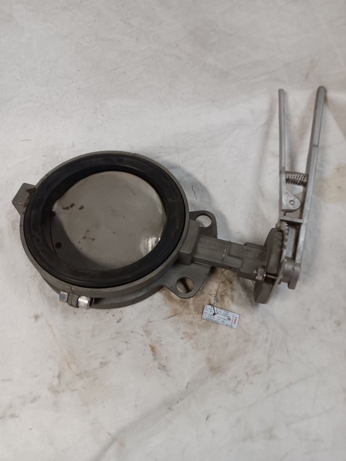 NEW BRAY 6″ Stainless Steel BUTTERFLY VALVE SERIES 20