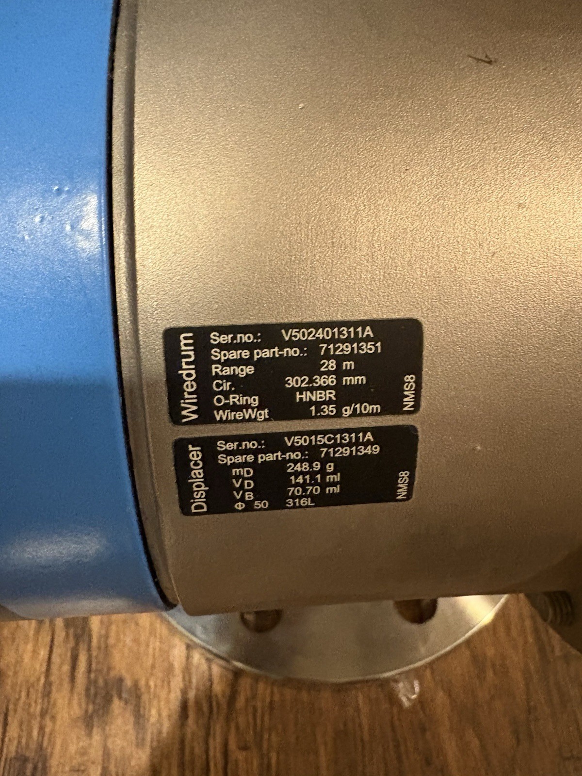 New Endress Hauser preservo NMS81-QQR9/0 Tank gauge. local only sale