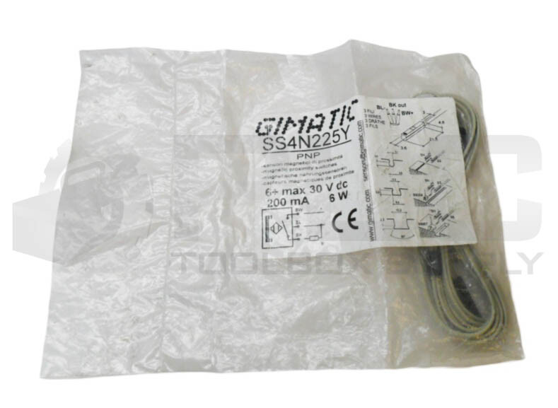 SEALED NEW GIMATIC SS4N225Y MAGNETIC PROXIMITY SWITCH 30VDC