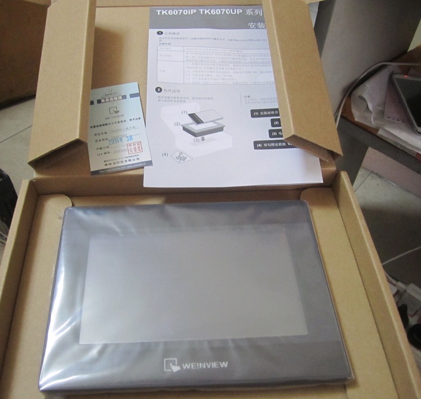 New Weintek 7″ HMI TK6071IP = TK6070IP Screen Panel Operator INTERFACE TERMINALS