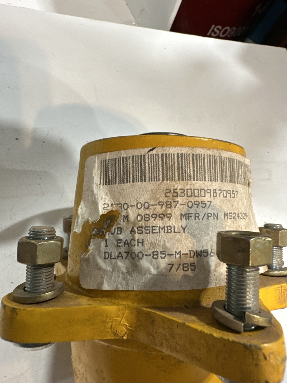 Military AA59494 MS24329-MIL W-8005 3.50×6-4.00×8 AIRCRAFT WHEEL HUB Flight Line