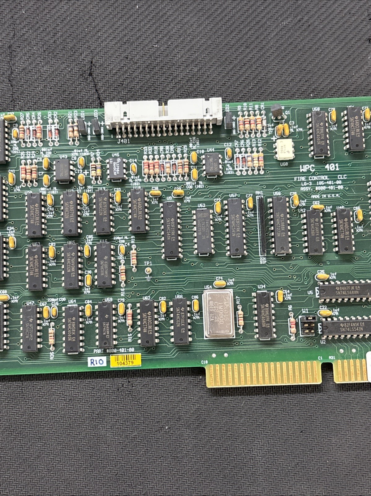 WPC-401 FIRE CONTROL CLC LG-3, 185-401-00 ASSY 800-401-00