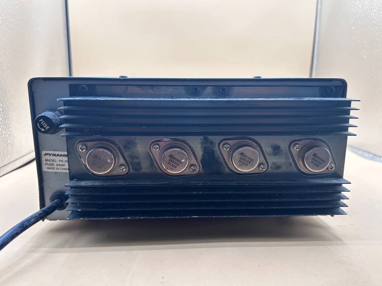 Vintage Pyramid Gold PS-26K 25A 6-15V DC Regulated Power Supply – RE