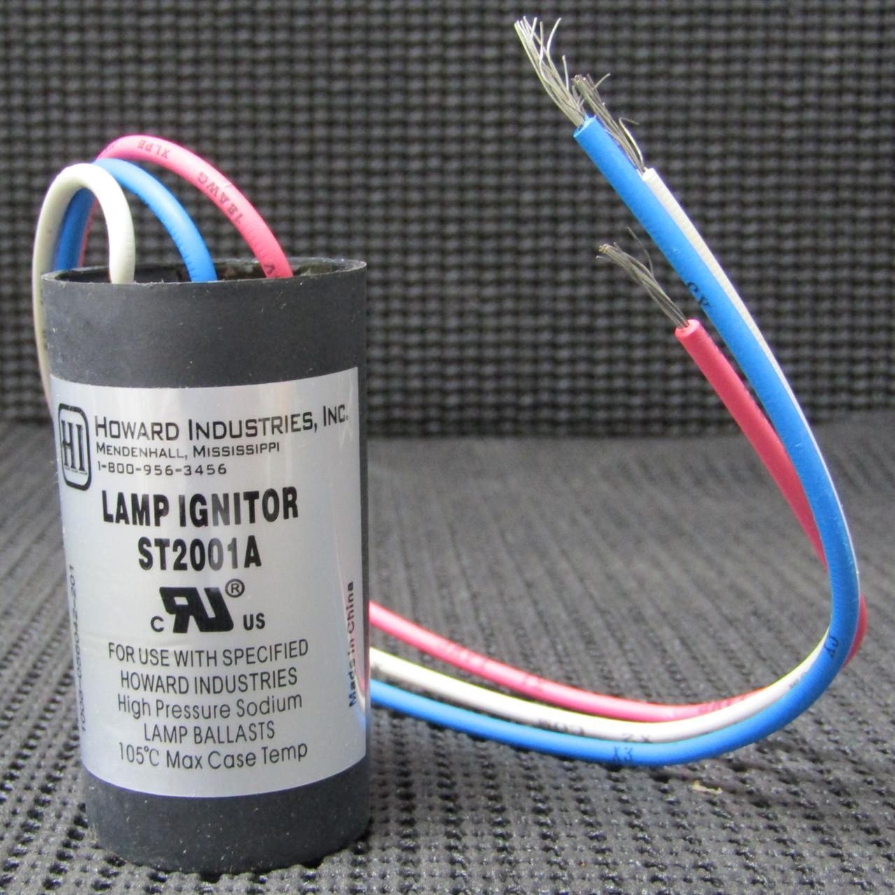 HOWARD S0050-02C-111-K 50W 120V HIGH PRESSURE SODIUM BALLAST KIT
