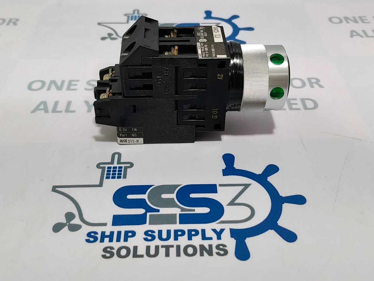 Fuji Electric AH22-GL1 Push Button Command Switch 100-110V 50-60Hz