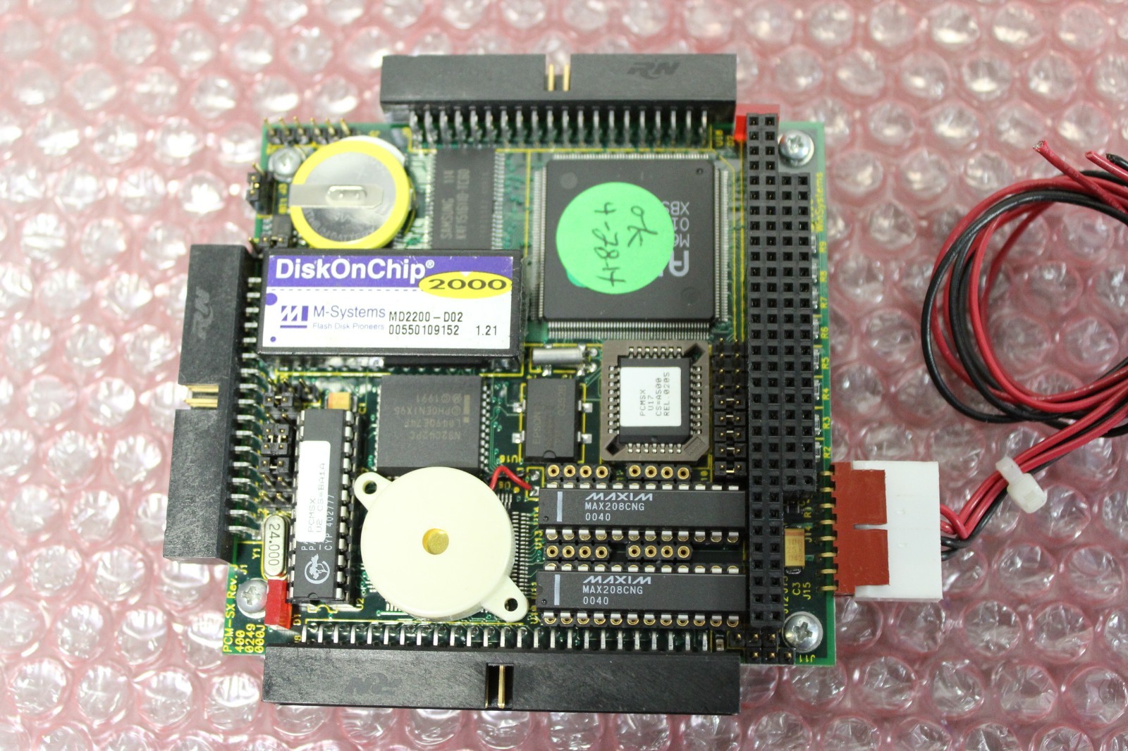 WINSYSTEMS EMBEDDED SINGLE BOARD COMPUTER 33MHz 386SX PC/104 SBC PCM-SX-33-8M-ST