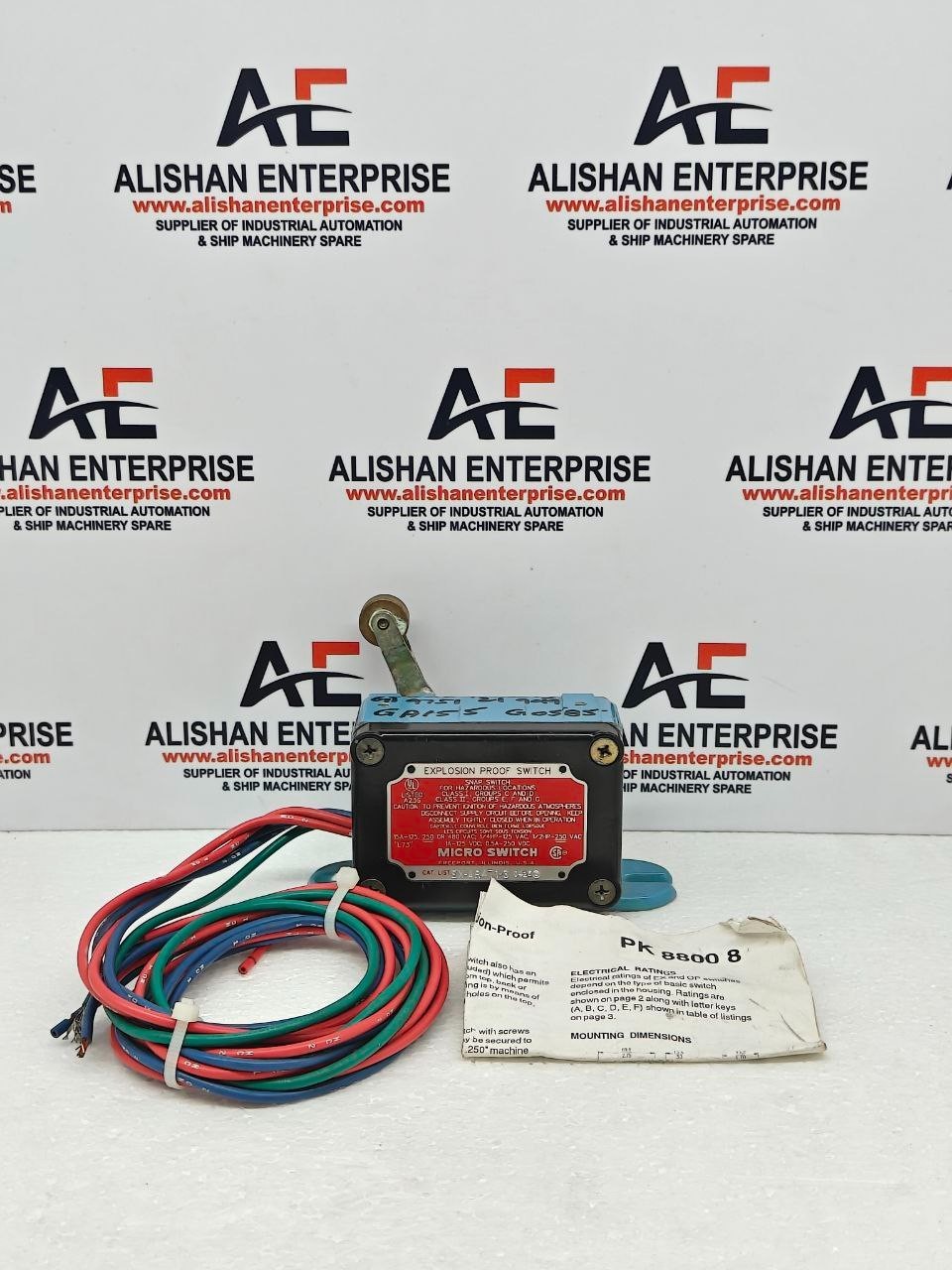 HONEYWELL SNAP SWITCH EX-AR471-3 EXPLOSION PROOF SWITCH