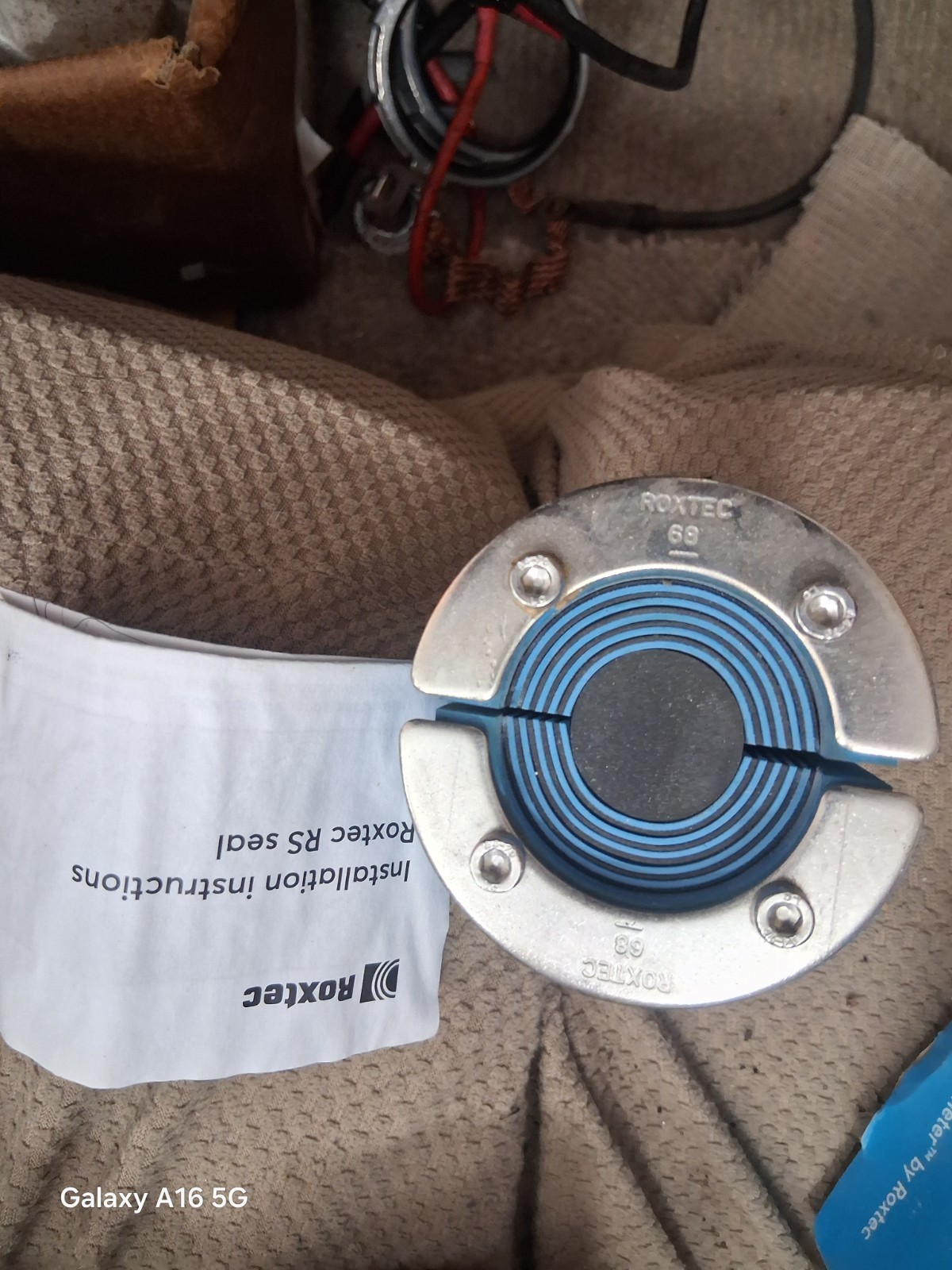 ROXTEC RS 68 AISI316 PENETRATION ROUND SEAL FOR CABLE/PIPE 26-48mm RS00100681023