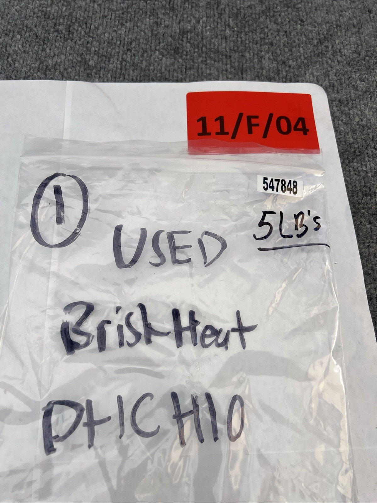 BriskHeat DHCH10 Drum Barrel Band Heater 45L/5gal 110V 550 Watt 10-200C #X4828