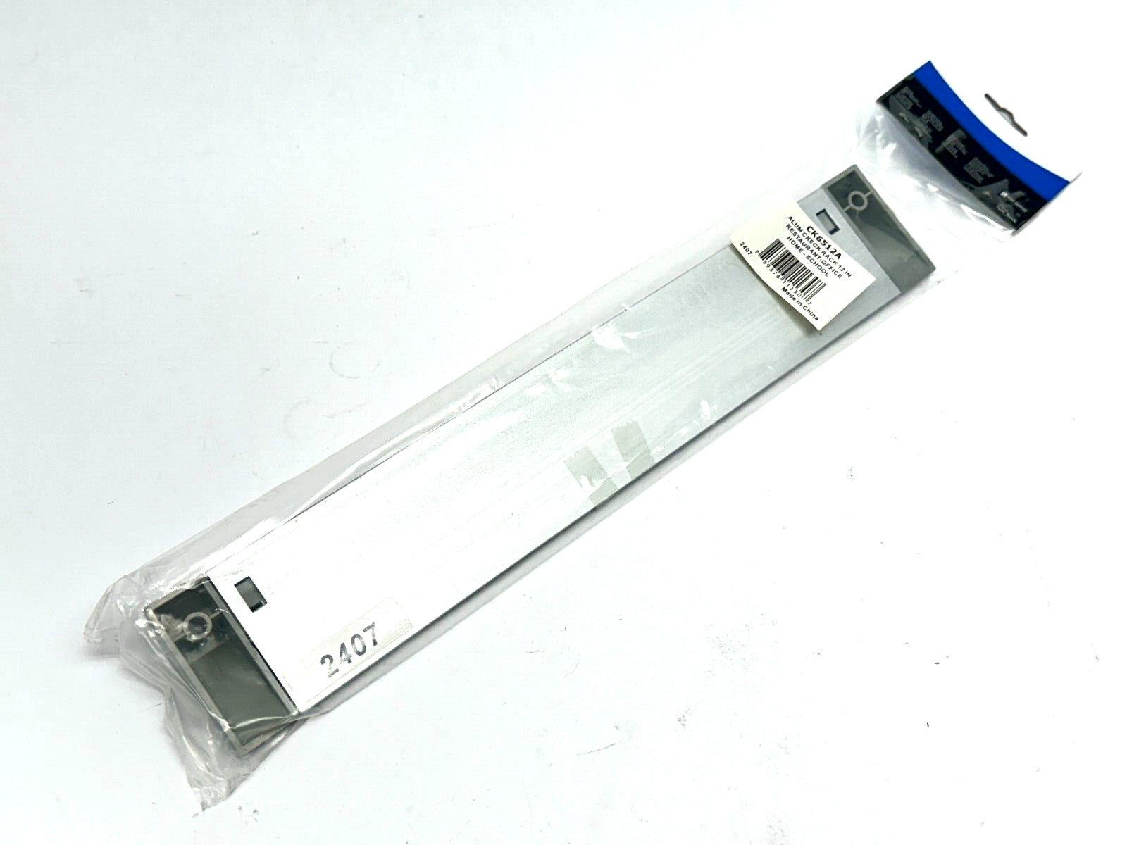 San Jamar CK6512A 12″ x 2″ Aluminum Wall Mounted Ticket Holder