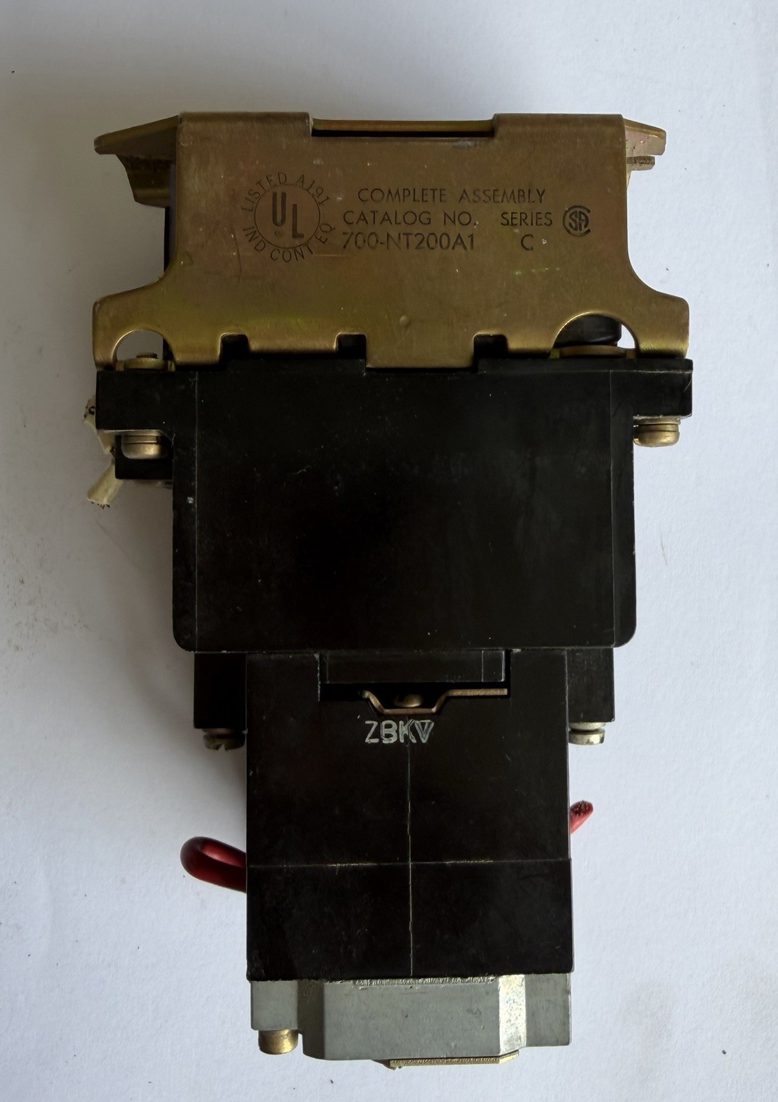 ALLEN BRADLEY 700-NT200A1 SER. C TIMING RELAY 700-NT SERIES C