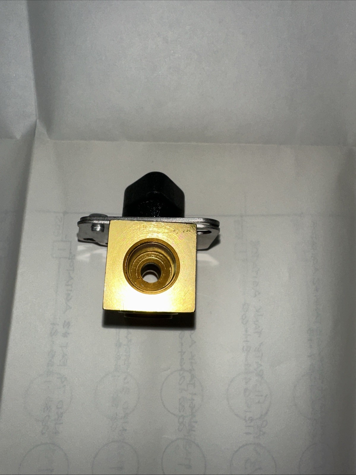 NEW PARKER 6F-PRV6-VT-B-LD PLUG VALVE BRASS