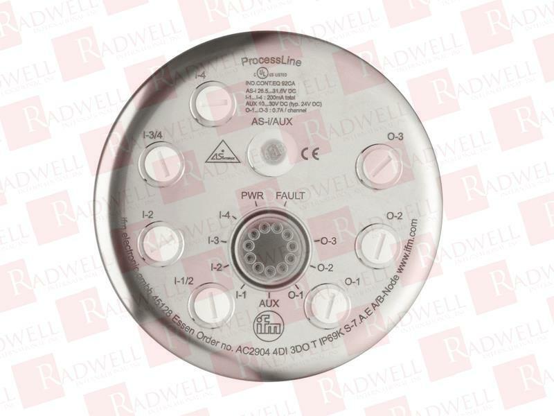EFECTOR PROCESSLINE 4DI 3DOT IP69K-AC2904 / PROCESSLINE4DI3DOTIP69KAC2904 (NEW I