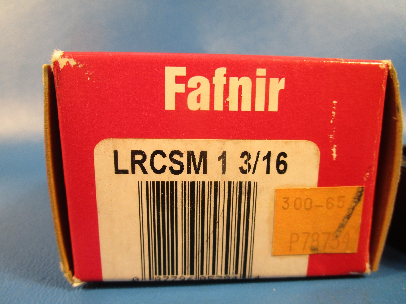 FAFNIR LRCSM 1 3/16, Ball Bearing Cartridge, 1-3/16 in Bore, 2.5313 in OD
