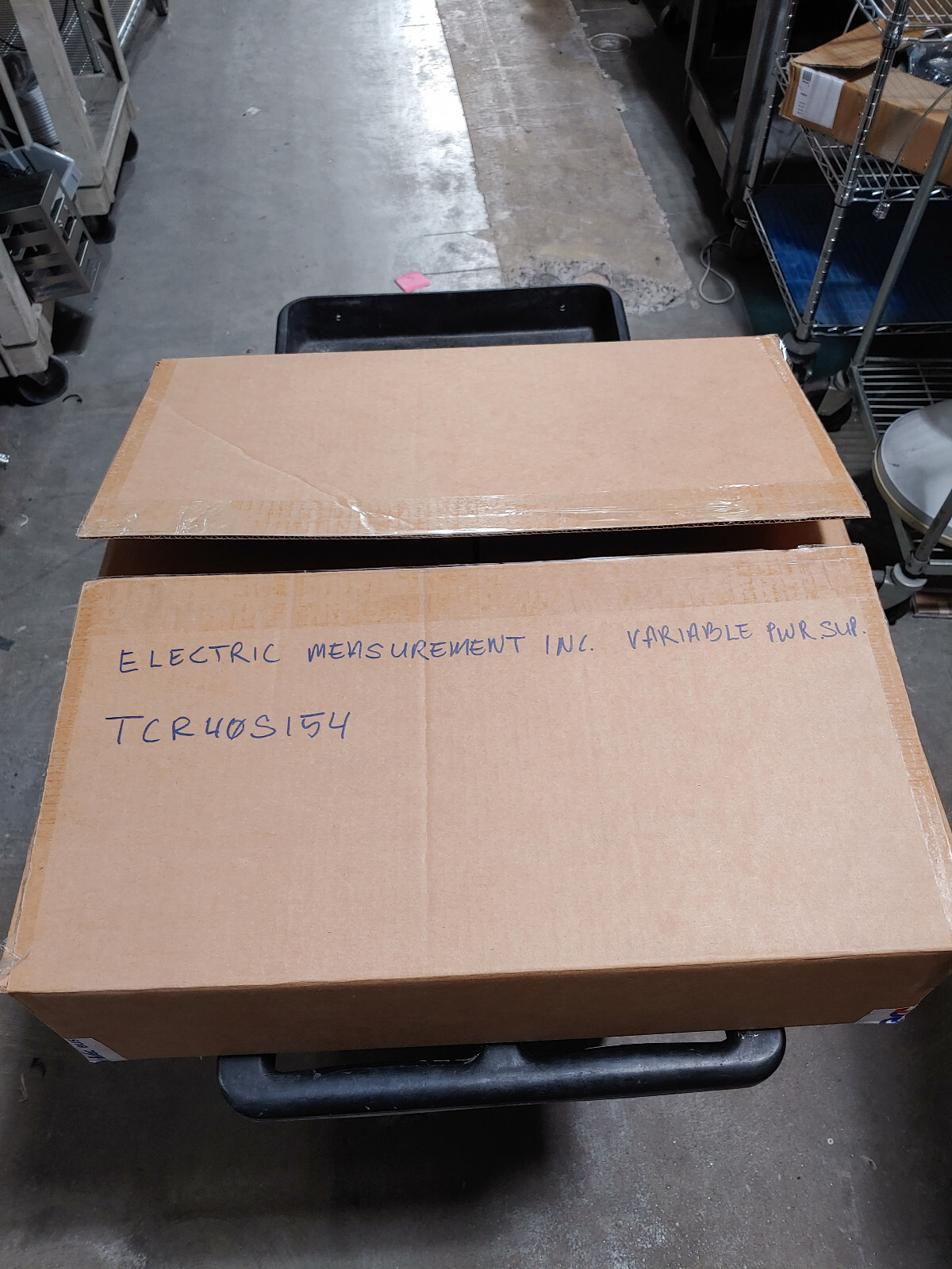 ELECTRONIC MEASUREMENT TCR40S154 0-40VDC 15A Variable TCR Power Supply