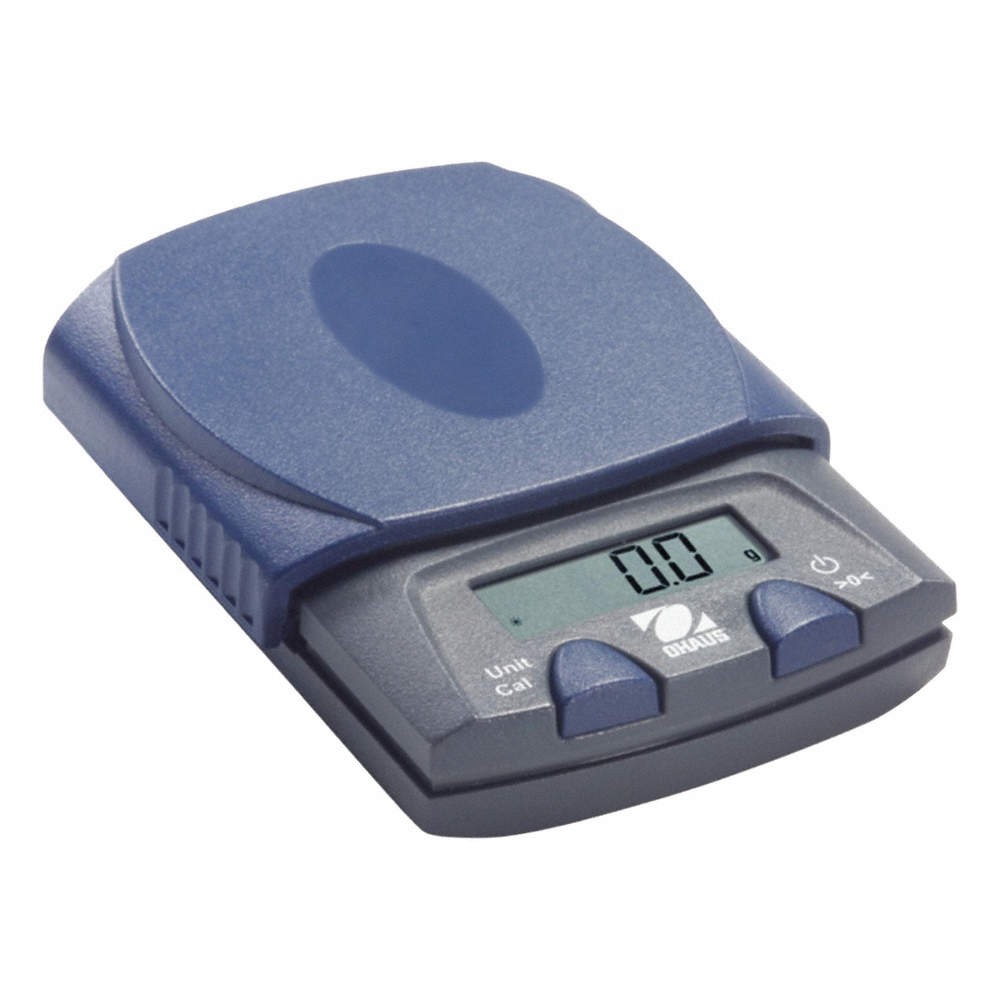 OHAUS PS121 Portable Scale,Plastic Pltfrm,120g Cap. 15X596