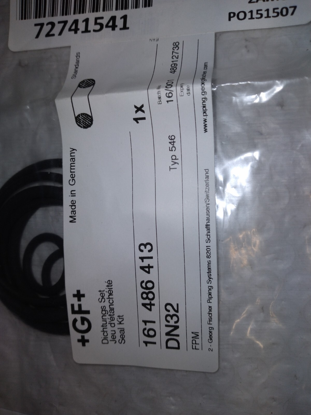 GF 161 486 413 FPM 546 SEAL KIT